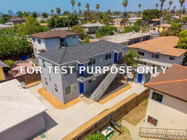 Demo/Test Data 3966 Teak Street, San Diego, CA 92113