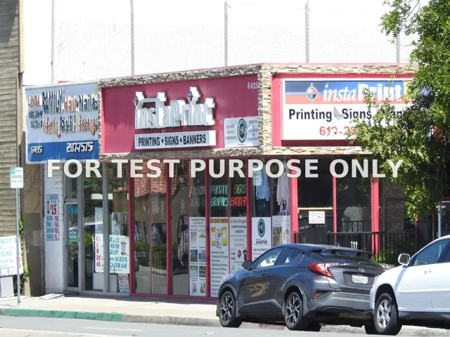 Demo/Test Data 6425 El Cajon Blvd, San Diego, CA 92115