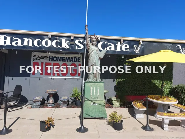 Demo/Test Data 3354 Hancock St A & B, San Diego, CA 92110