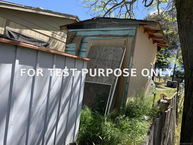 Demo/Test Data 2418 Lake Morena Drive, Campo, CA 91905