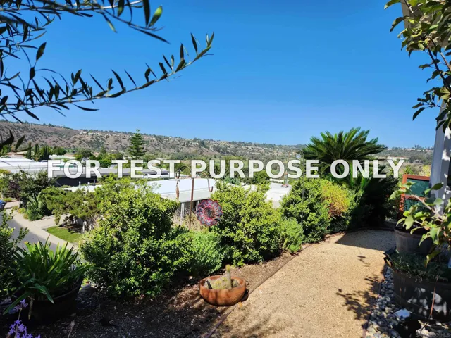 Demo/Test Data 5018 Old Cliffs Rd., San Diego, CA 92120