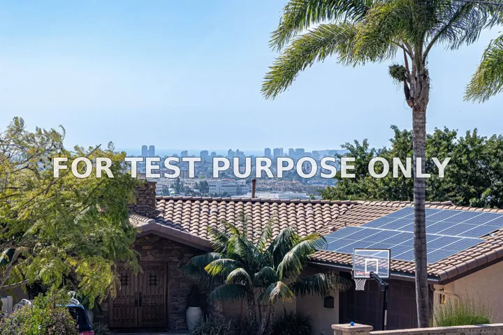 Demo/Test Data 6492 Dwane Ave, San Diego, CA 92120