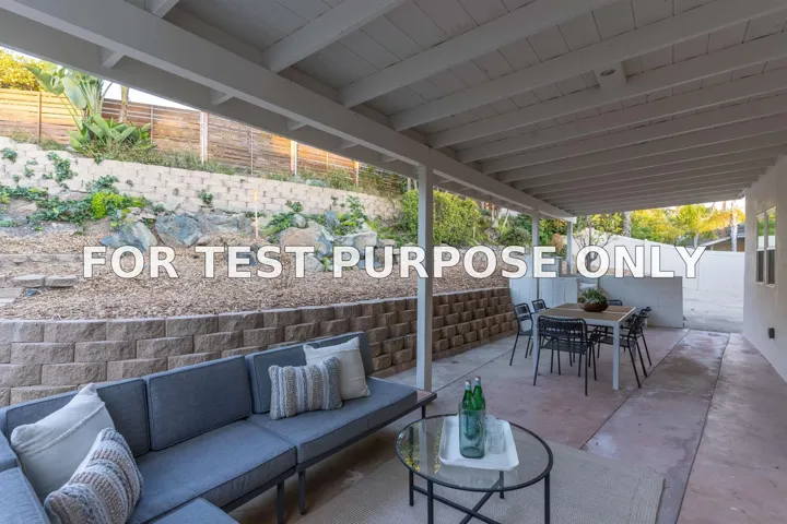 Demo/Test Data 6492 Dwane Ave, San Diego, CA 92120