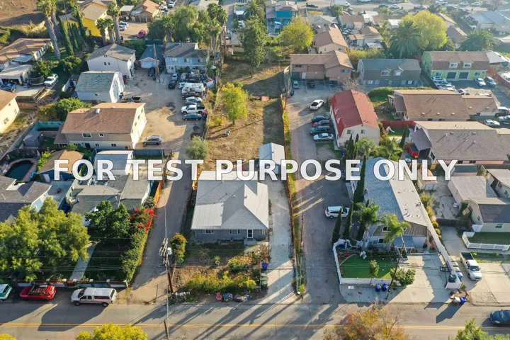 Demo/Test Data 9045 Rosedale Dr, Spring Valley, CA 91977
