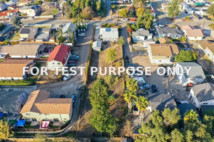 Demo/Test Data 9045 Rosedale Dr, Spring Valley, CA 91977
