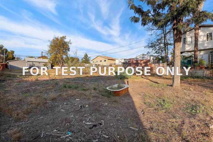 Demo/Test Data 9045 Rosedale Dr, Spring Valley, CA 91977