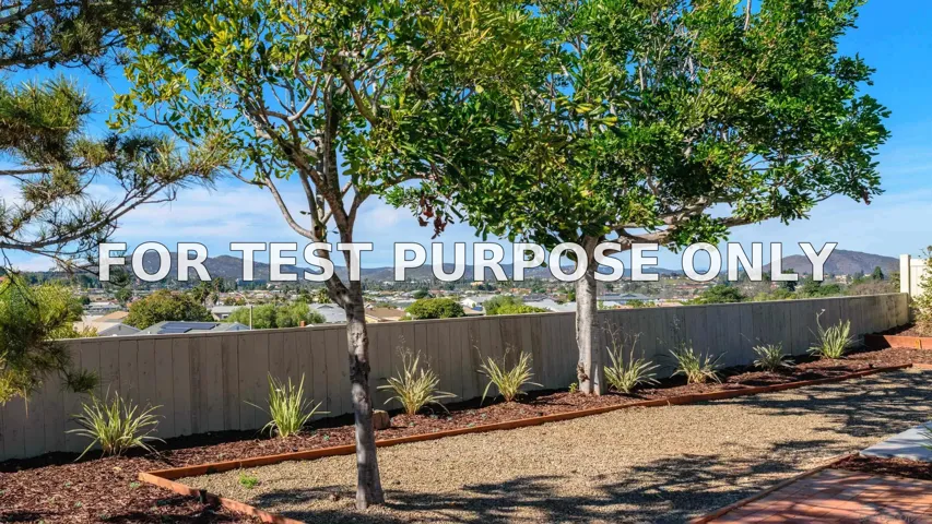 Demo/Test Data 12541 Niego Lane, San Diego, CA 92128