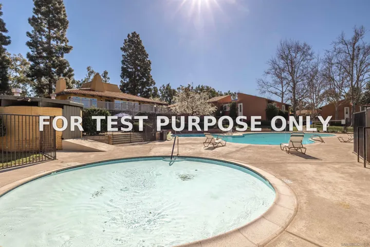 Demo/Test Data 17155 W Bernardo Drive Unit 103, San Diego, CA 92127
