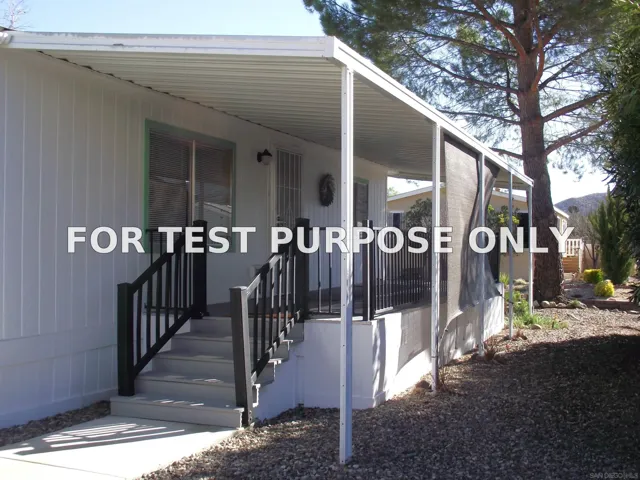Demo/Test Data 35109 Highway 79 Unit SPC #193 / UNIT #192, Warner Springs, CA 92086