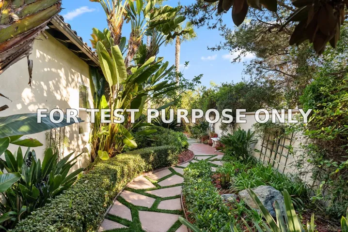 Demo/Test Data 17208 Holly Leaf Ct, San Diego, CA 92127