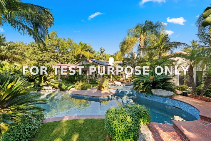Demo/Test Data 17208 Holly Leaf Ct, San Diego, CA 92127