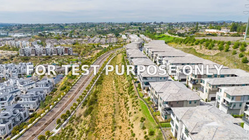 Demo/Test Data 2892 Via Alta Pl, San Diego, CA 92108