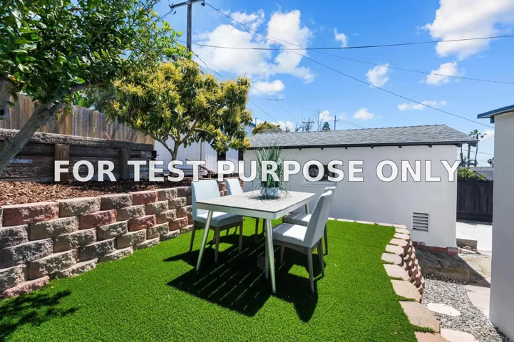 Demo/Test Data 3542 Poe St, San Diego, CA 92106