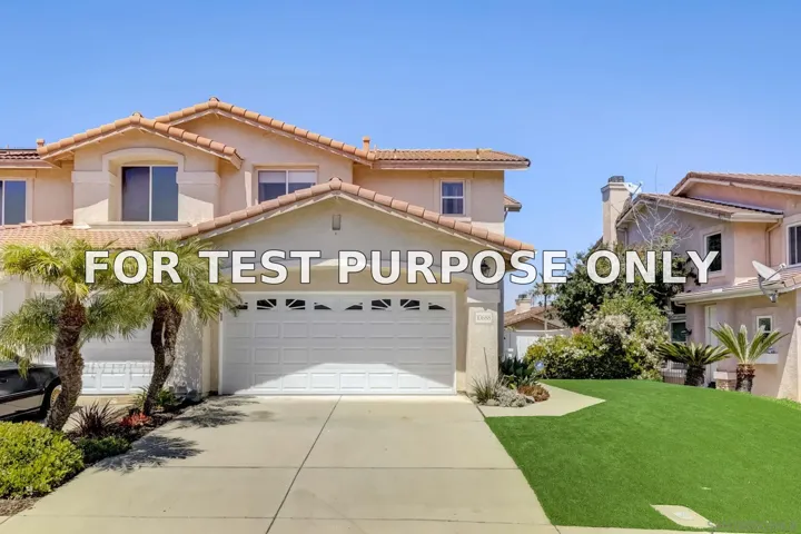 Demo/Test Data 10688 Tipperary Way, San Diego, CA 92131