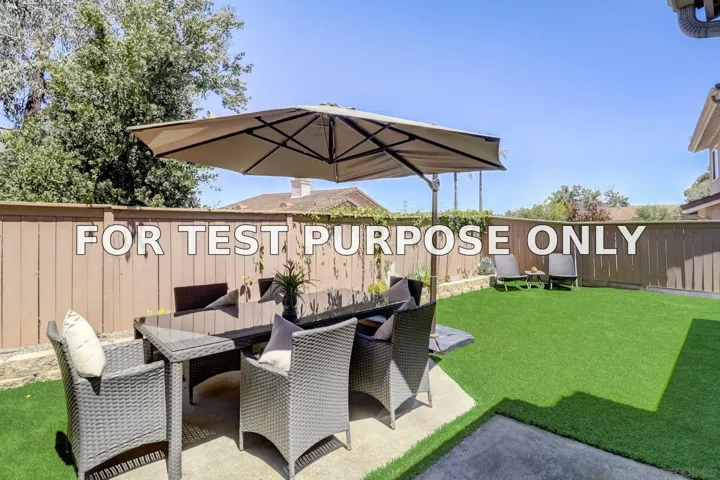 Demo/Test Data 10688 Tipperary Way, San Diego, CA 92131