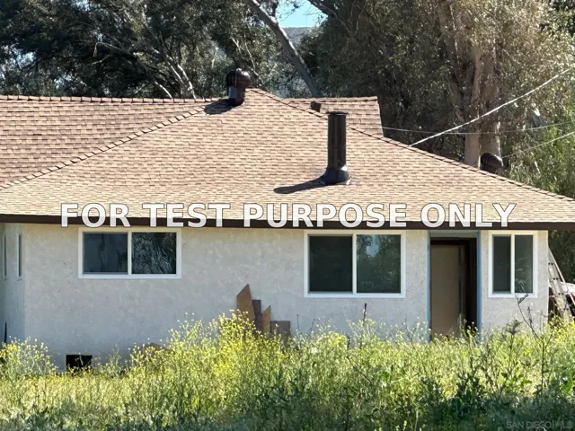 Demo/Test Data 26185 wickerd Road, Menifee, CA 92584