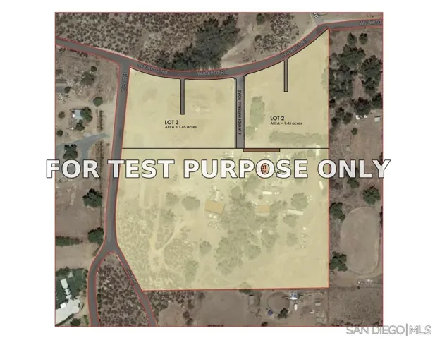 Demo/Test Data 26185 wickerd Road, Menifee, CA 92584