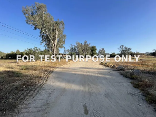 Demo/Test Data 26185 wickerd Road, Menifee, CA 92584
