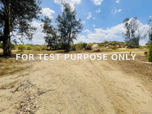 Demo/Test Data 26185 wickerd Road, Menifee, CA 92584