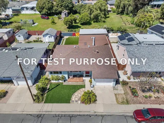 Demo/Test Data 5134 Bocaw Pl, San Diego, CA 92115