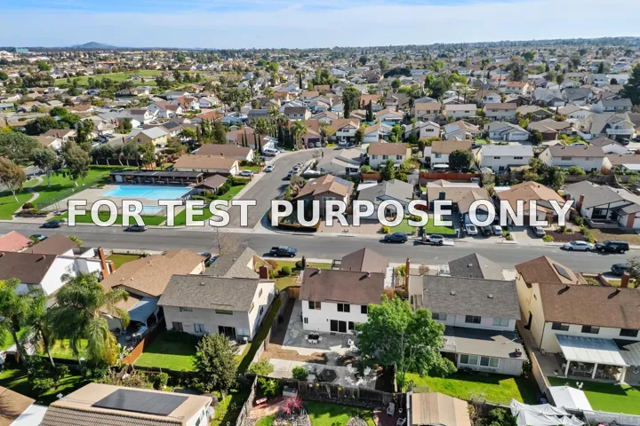 Demo/Test Data 8870 Arcturus Way, San Diego, CA 92126
