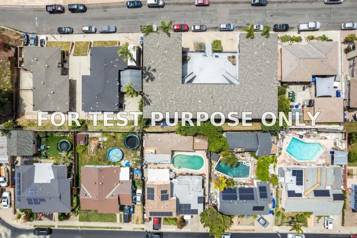Demo/Test Data 6559 Zena Dr, San Diego, CA 92115