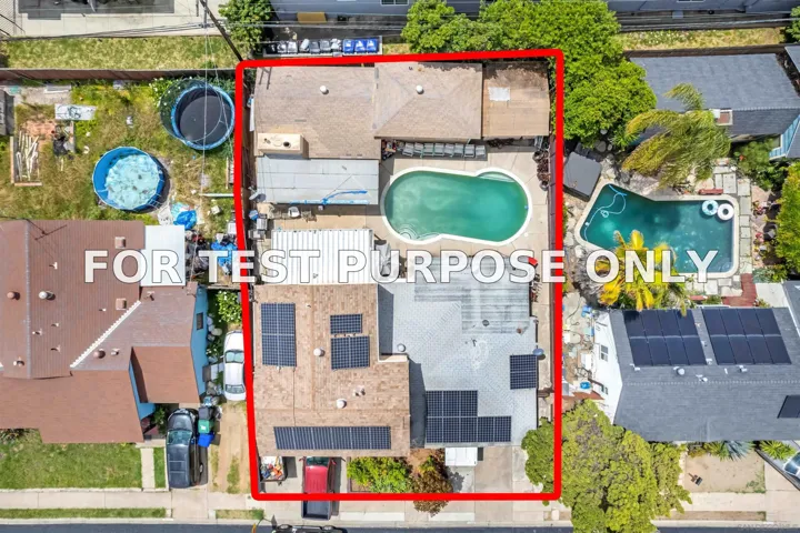 Demo/Test Data 6559 Zena Dr, San Diego, CA 92115