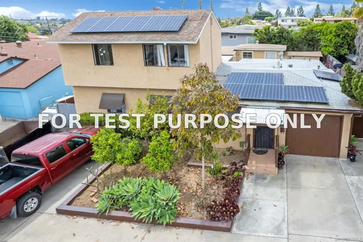 Demo/Test Data 6559 Zena Dr, San Diego, CA 92115