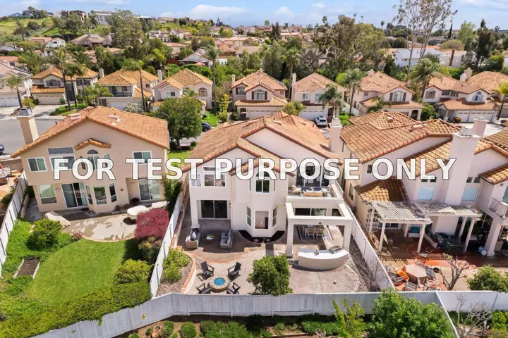 Demo/Test Data 18080 Chieftain Ct, San Diego, CA 92127