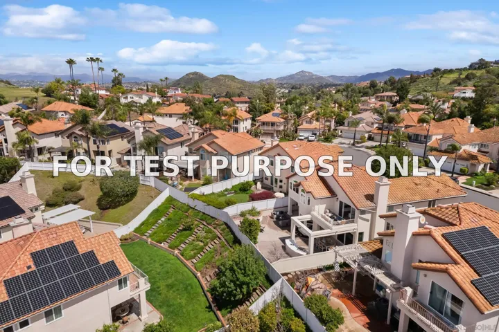Demo/Test Data 18080 Chieftain Ct, San Diego, CA 92127