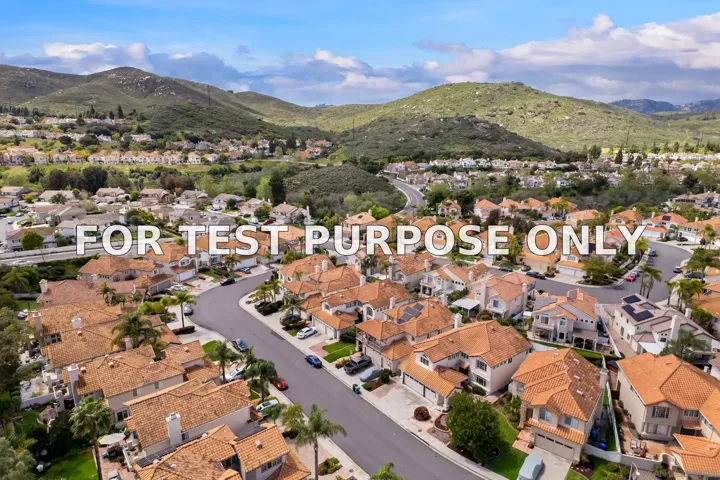 Demo/Test Data 18080 Chieftain Ct, San Diego, CA 92127