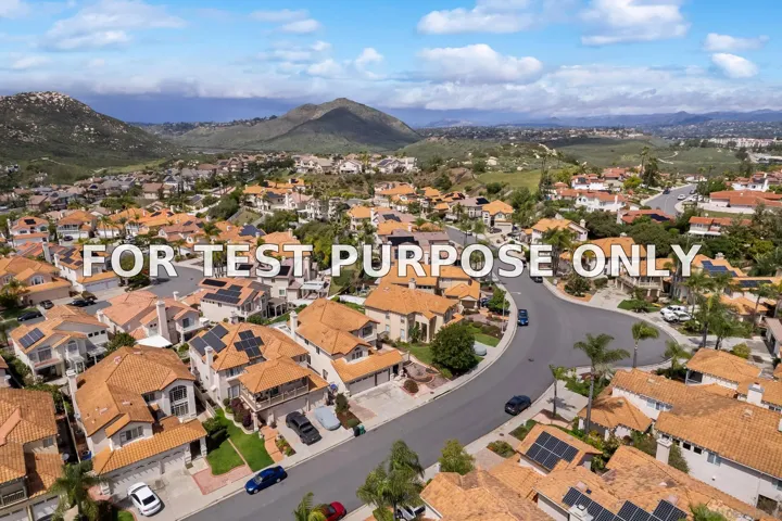 Demo/Test Data 18080 Chieftain Ct, San Diego, CA 92127