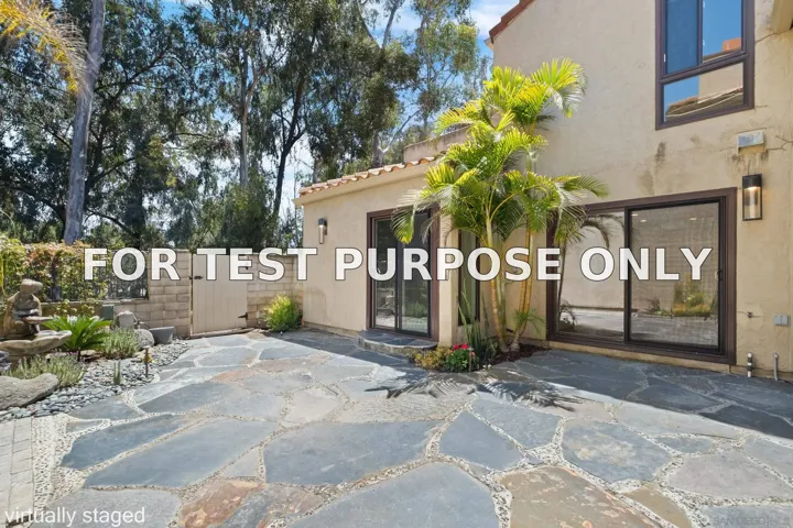 Demo/Test Data 4727 Oporto Place, San Diego, CA 92124