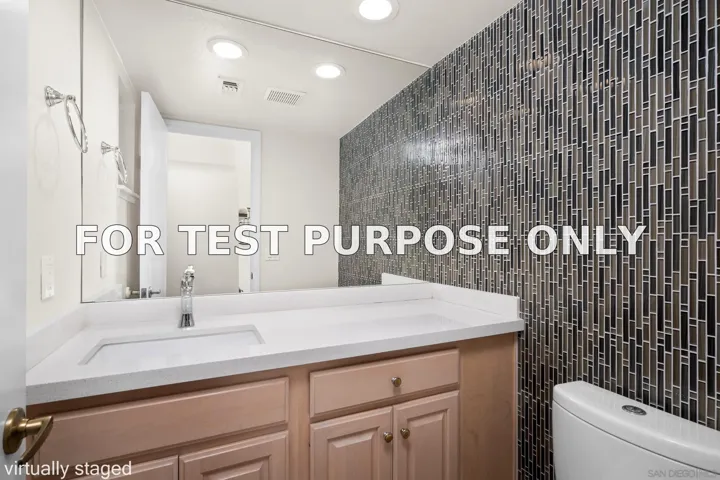 Demo/Test Data 4727 Oporto Place, San Diego, CA 92124