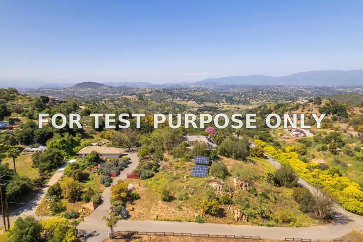 Demo/Test Data Mirar De Valle, Valley Center, CA 92082