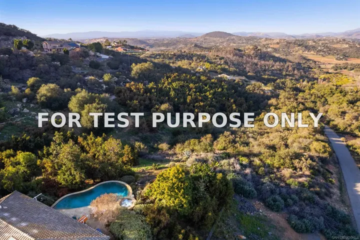 Demo/Test Data Mirar De Valle, Valley Center, CA 92082