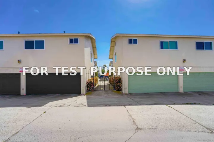 Demo/Test Data 1478 Hornblend St, San Diego, CA 92109