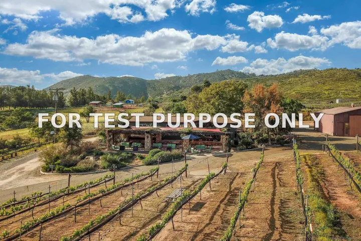 Demo/Test Data 25260 E Old Julian Hwy, Ramona, CA 92065