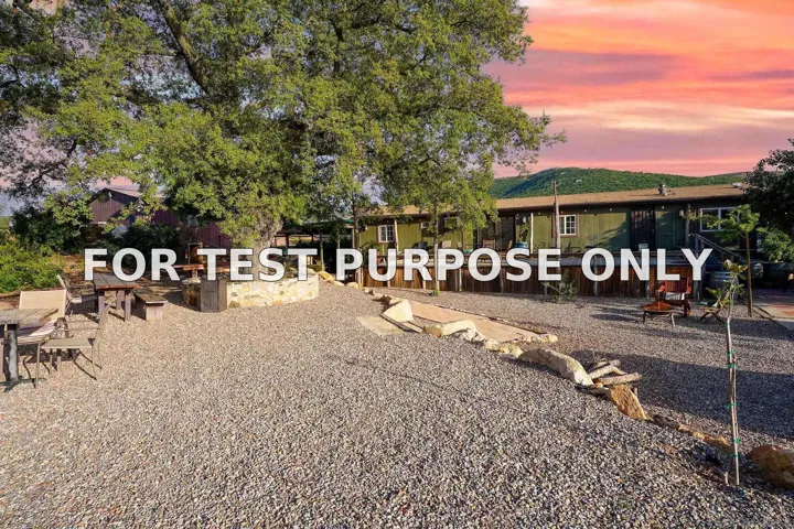 Demo/Test Data 25260 E Old Julian Hwy, Ramona, CA 92065