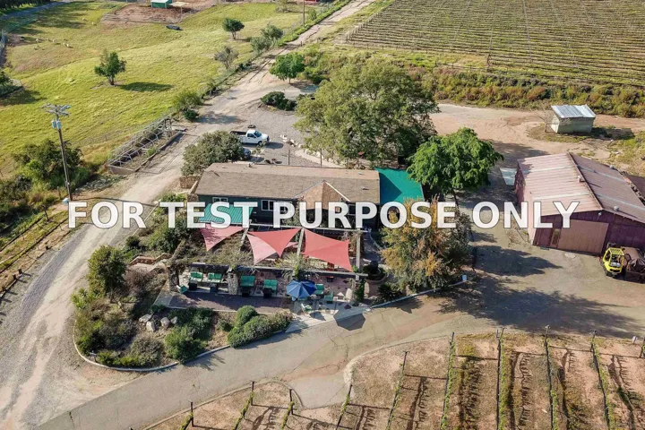 Demo/Test Data 25260 E Old Julian Hwy, Ramona, CA 92065