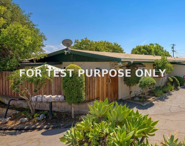 Demo/Test Data 633-643 Truly Terrace, Vista, CA 92084