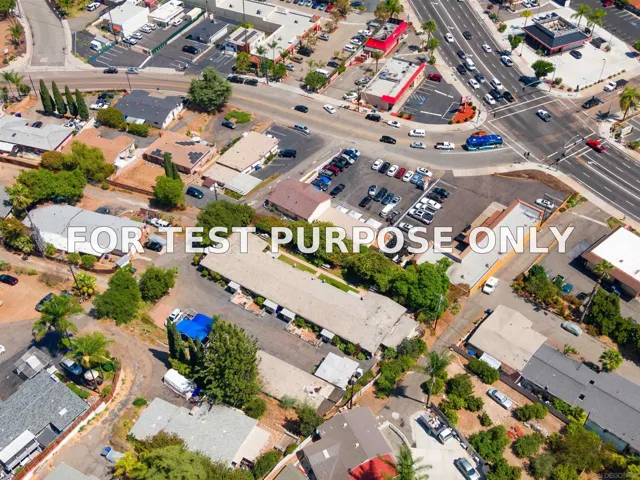 Demo/Test Data 633-643 Truly Terrace, Vista, CA 92084