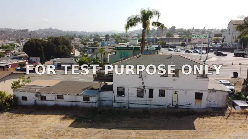 Demo/Test Data 126 Euclid Ave, San Diego, CA 92114