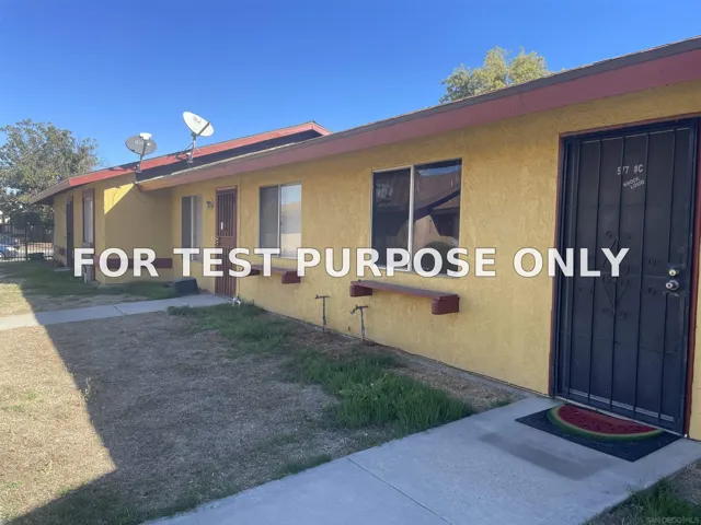 Demo/Test Data 577 & 597 Montecito Ave, Hemet, CA 92543