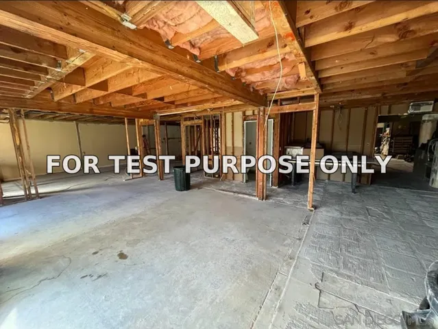 Demo/Test Data 7580 Trade St., Miramar, CA 92121