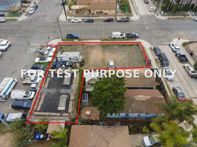 Demo/Test Data 212 Evans Street, San Diego, CA 92113