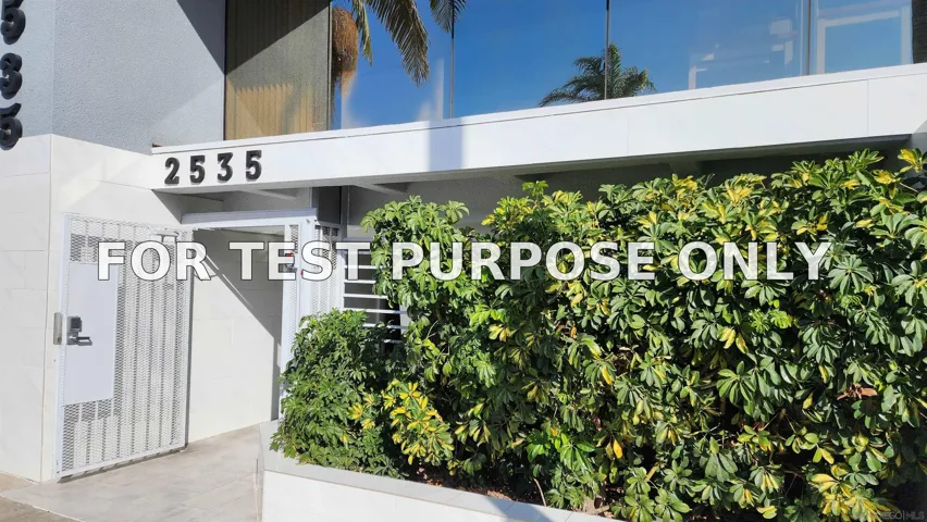 Demo/Test Data 2535 Kettner Boulevard Suite 2B2, San Diego, CA 92101