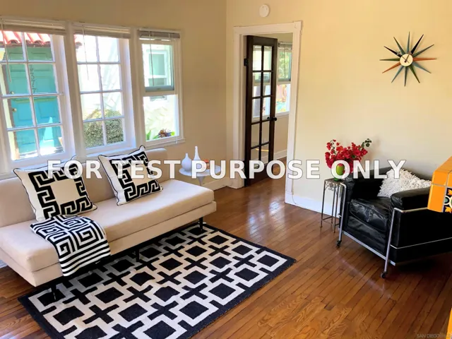 Demo/Test Data 3373-79.5 30th Street, San Diego, CA 92104