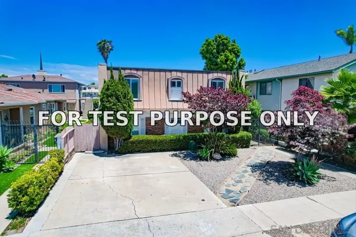 Demo/Test Data 4477 48Th St, San Diego, CA 92115