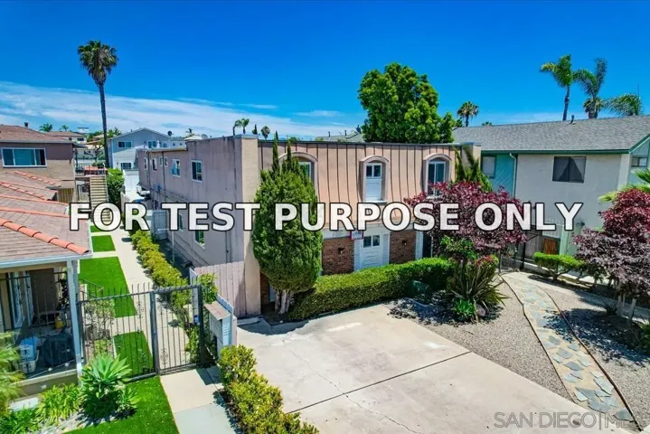 Demo/Test Data 4477 48Th St, San Diego, CA 92115